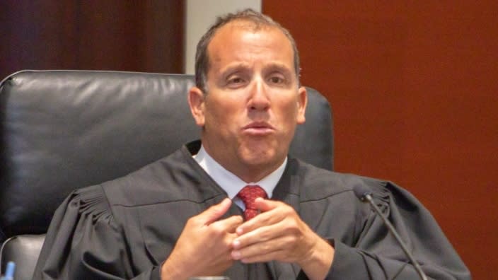 Michigan Supreme Court Justice Richard Bernstein called it a “political statement” and “a step too far” for fellow jurist Kyra Harris Bolden to hire Peter Martel, who fired shots at police during the commission of a robbery that landed him in prison nearly 30 years ago. (Photo: Gillis Benedict/Livingston Daily)