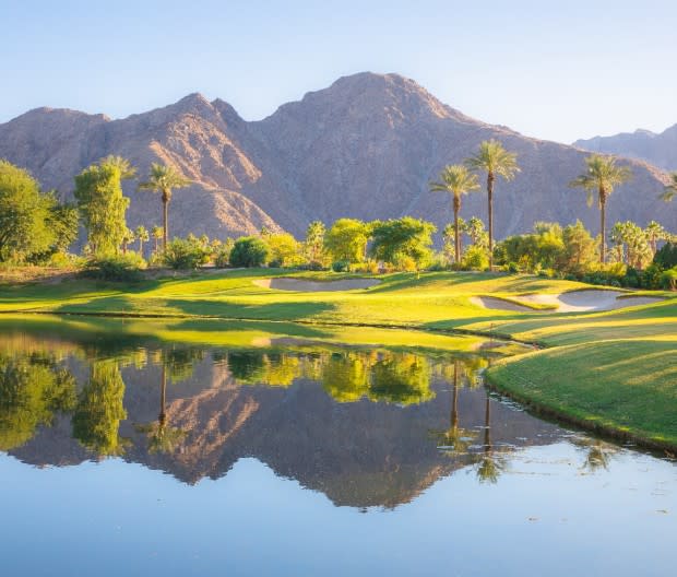 <em>Greater Palm Springs backs up its "Golf Capital of the World" title with over 130 courses. </em><p>Stephen Bridger/Getty Images</p>