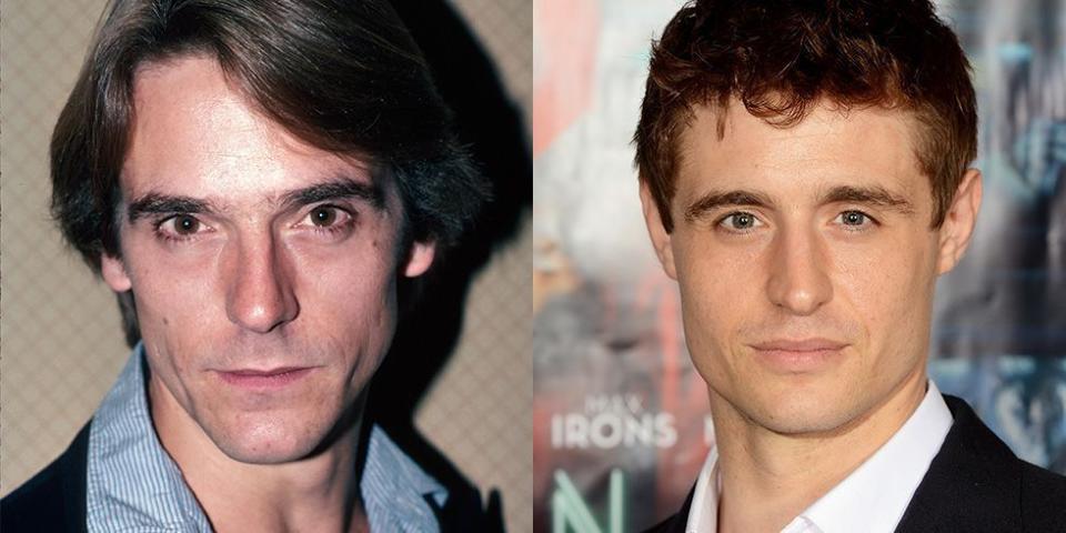 Jeremy Irons and Max Irons at 33