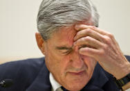 <p>FBI Director Robert Mueller testifies on Capitol Hill in Washington, Wednesday, May 9, 2012, before the House Judiciary Committee. (Photo: J. Scott Applewhite/AP) </p>