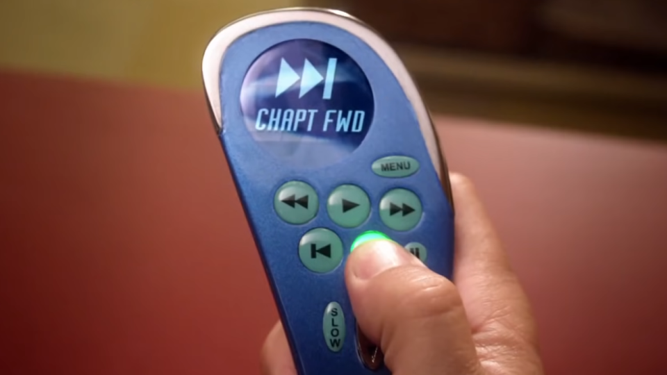 The remote in Click.