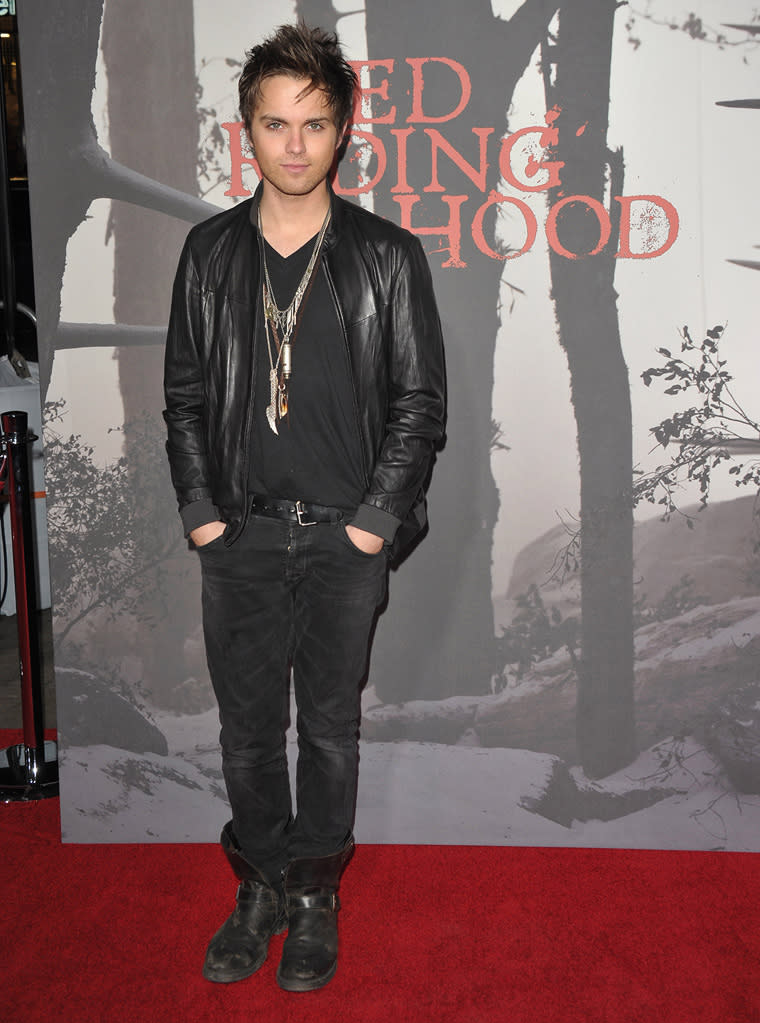 Red Riding Hood 2011 LA Premiere Thomas Dekker