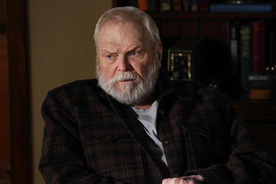 THE BLACKLIST -- "Rassvet" Episode 619 -- Pictured: Brian Dennehy as Dom -- (Photo by: Will Hart/NBCU Photo Bank/NBCUniversal via Getty Images via Getty Images)