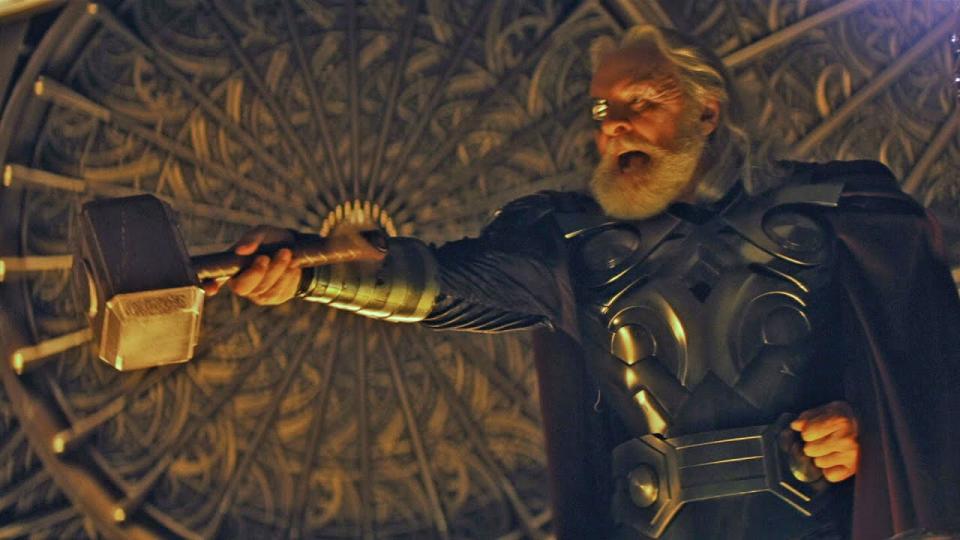 Anthony Hopkins as Odin in Thor