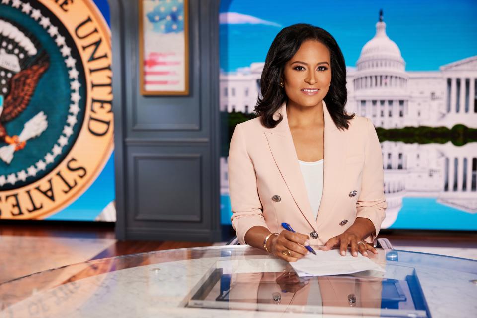 Kristen Welker, who spent 11 years as NBC's White House correspondent, replaces Chuck Todd as moderator of "Meet the Press."