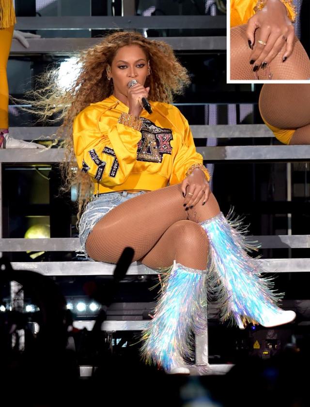Beyoncé Switched Up Her in Between Coachella Performances