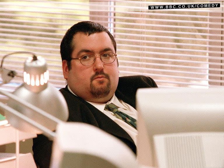 Ewen MacIntosh, en su papel en The Office de 