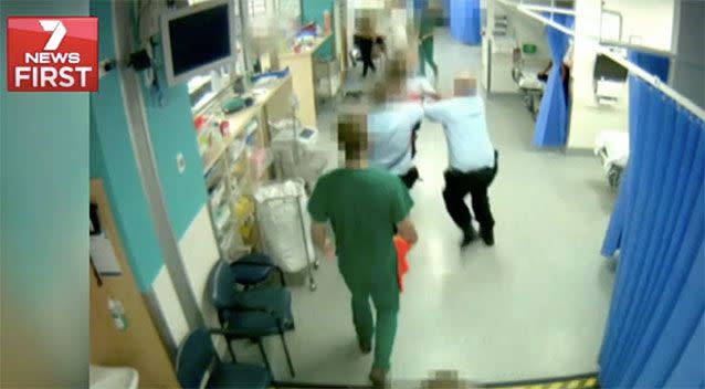 More security officers are being employed as hospital violence rises. Source: 7 News