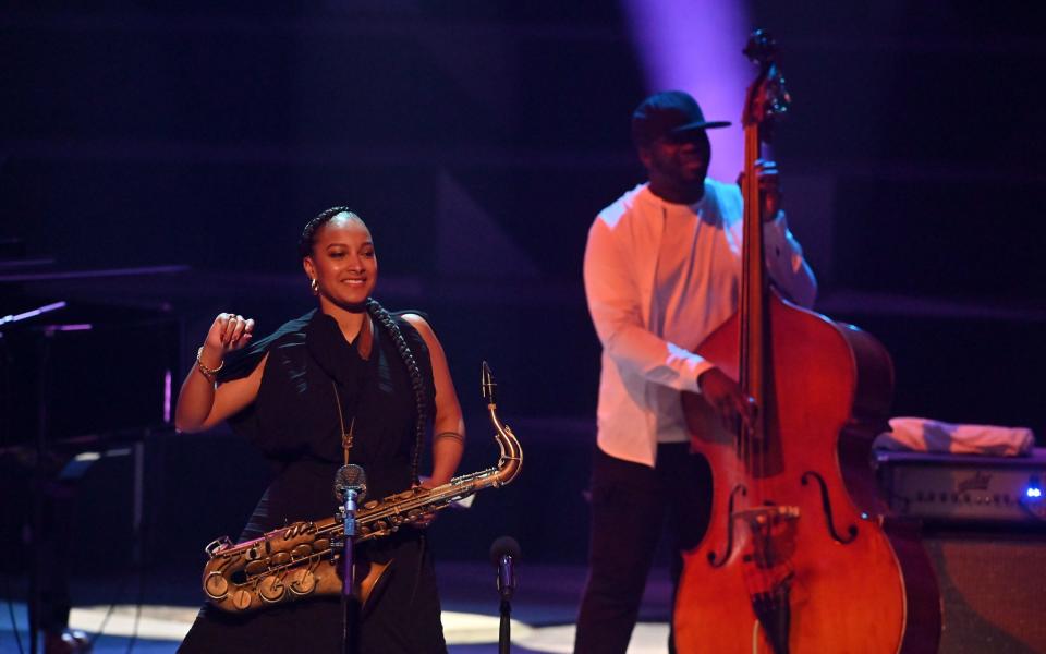 Nubya Garcia and band at the Proms - Mark Allan