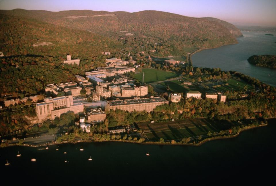 The West Point Military Academy, in West Point, N.Y.<span class="copyright">Getty Images</span>