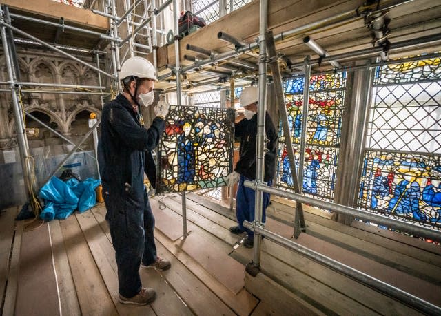 York Minster refurbishment