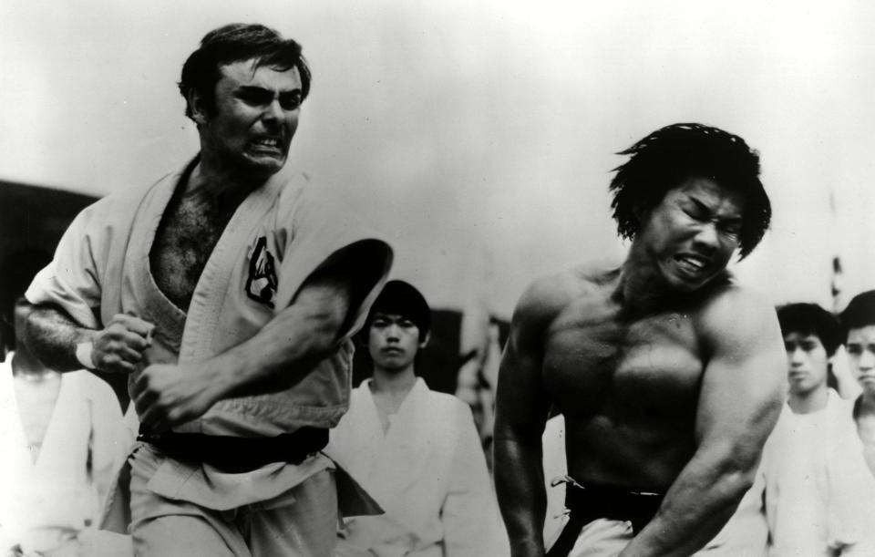 Saxon in Enter the Dragon: he had learnt some judo and karate before he took the role - Moviestore/Shutterstock