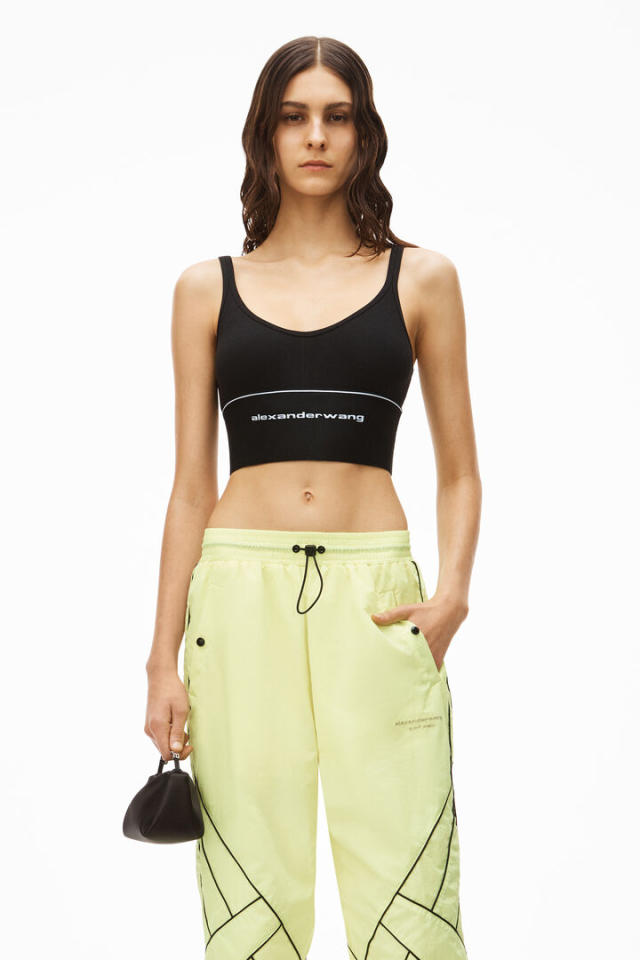 Alexander Wang Ceo Sports Bra in Black