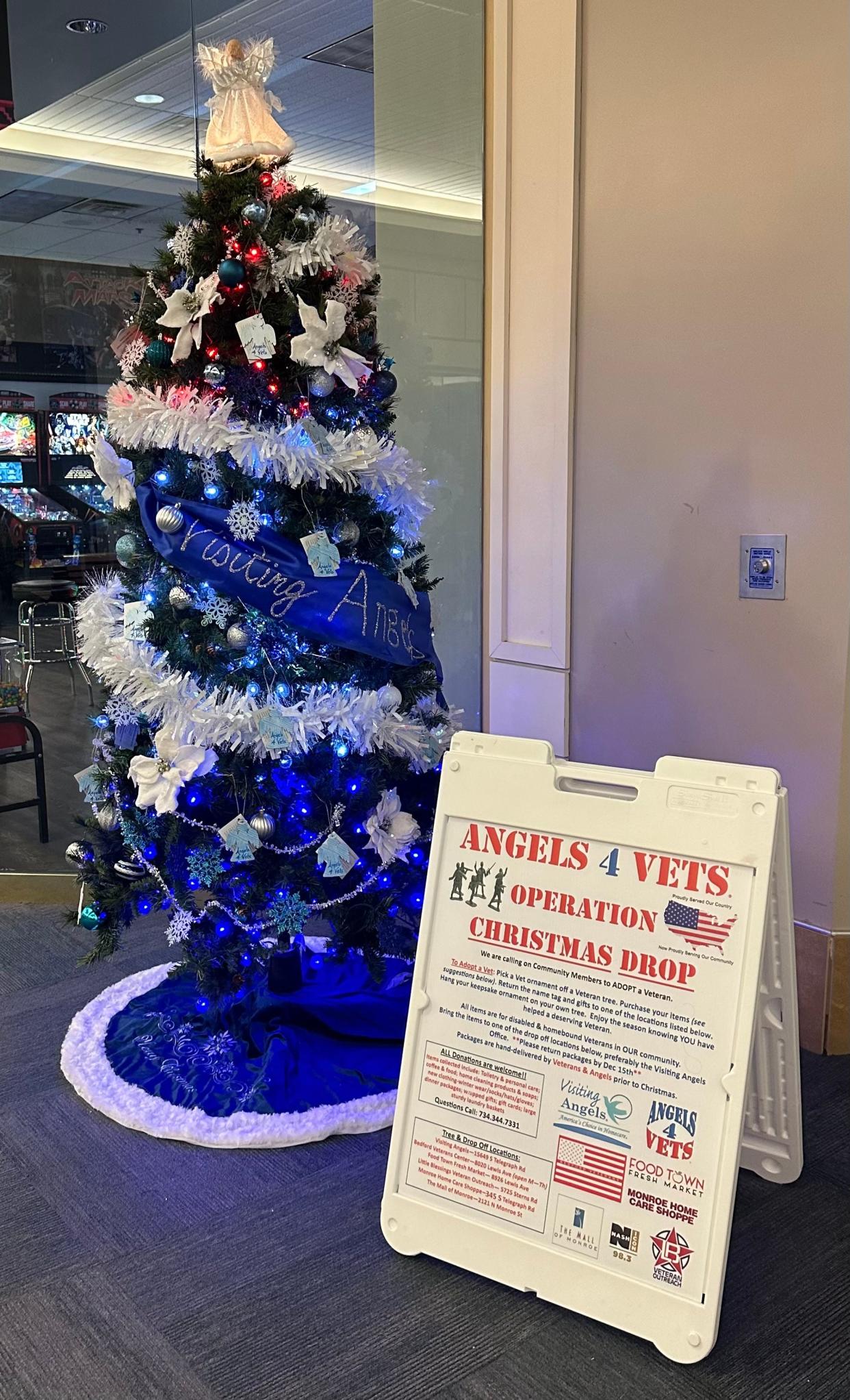 Participants are needed for Operation Christmas Drop, an Angels 4 Vets project designed to deliver food and gifts to local disabled and homebound veterans.