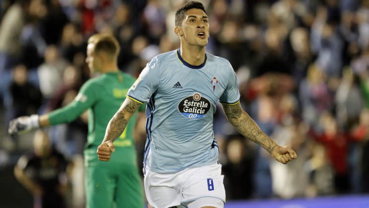 Celta Vigo midfielder Pablo Hernandez