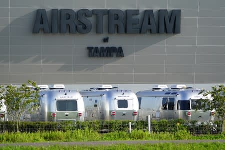 An Airstream dealer is pictured in Dover