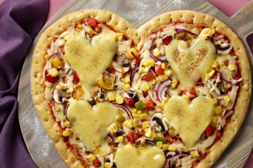 Love Heart Pizza