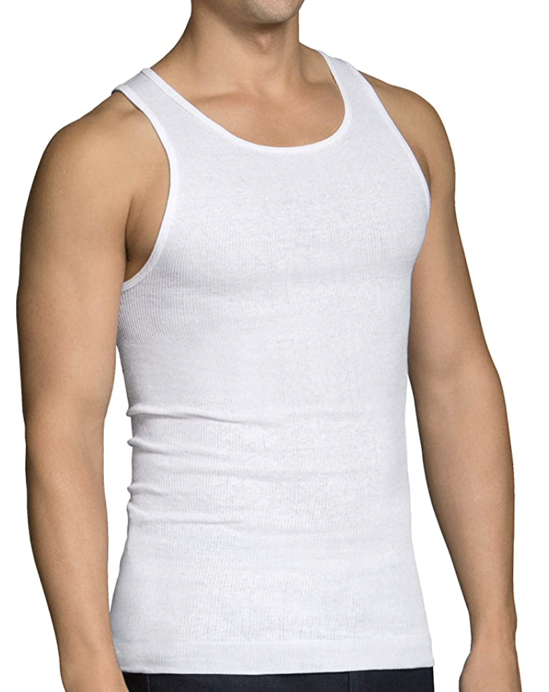 Fruit of the Loom Men's Tag-Free Tank A-Shirt