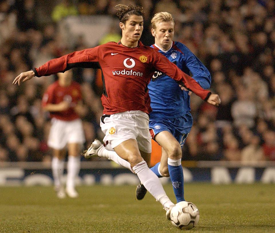 Manchester United, Cristiano Ronaldo (2003)