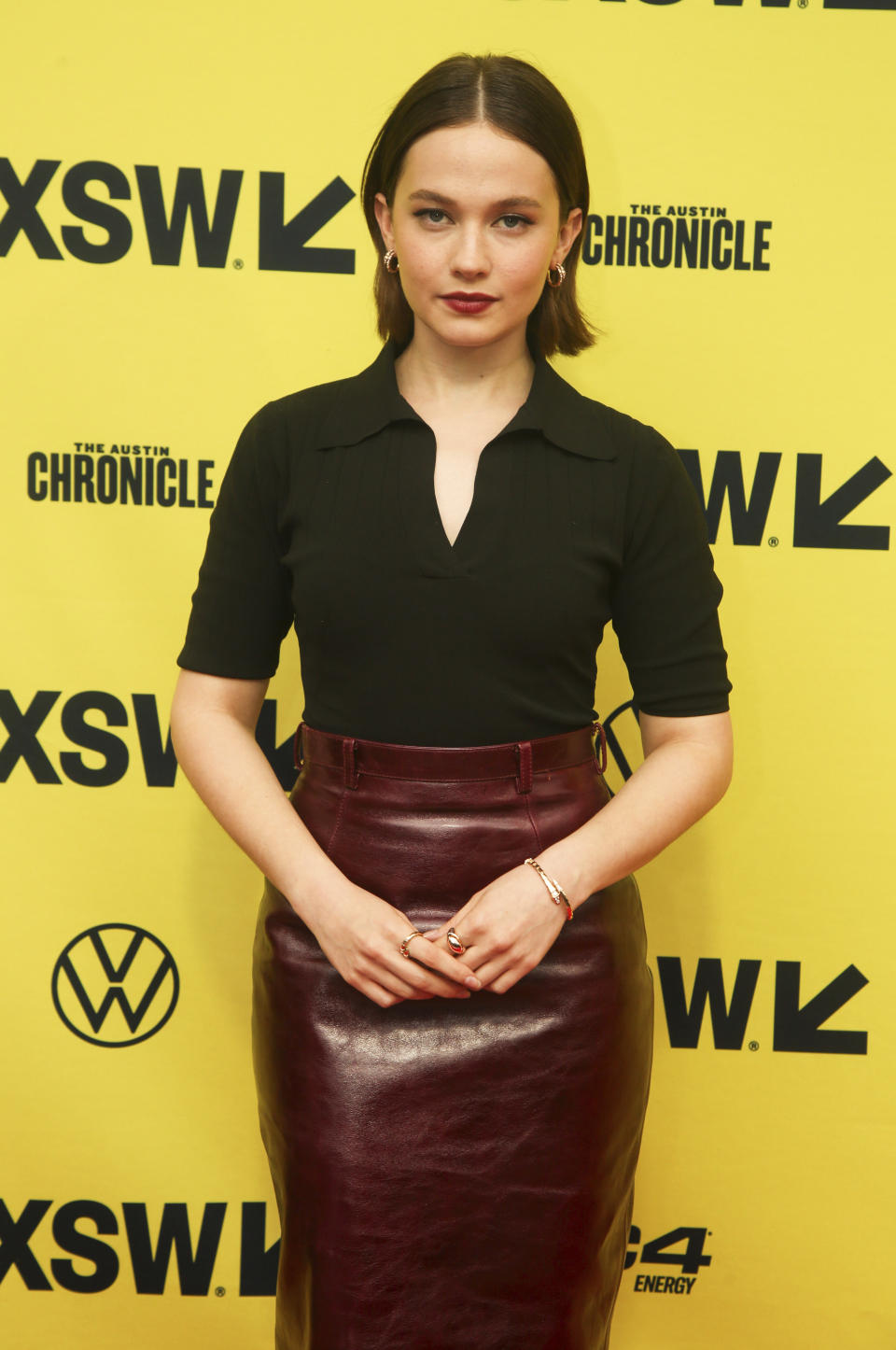 Cailee Spaeny arrives for the world premiere of "Civil War," at the Paramount Theatre during the South by Southwest Film Festival, Thursday, March 14, 2024, in Austin, Texas. (Photo by Jack Plunkett/Invision/AP)