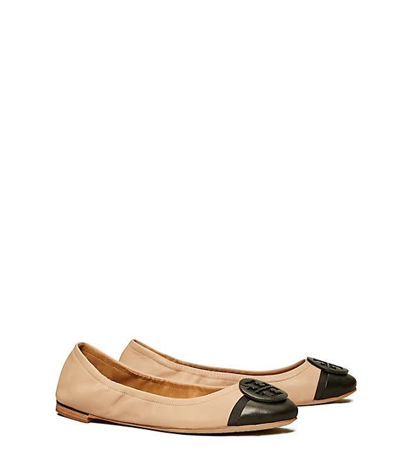 Minnie Cap-Toe Ballet Flat