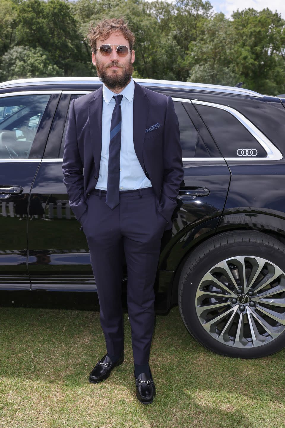 audi at the royal charity polo cup 2023 with hrh the prince of wales