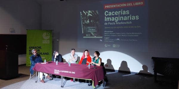 La cineasta argentina Paula Markovitch presenta su libro: Cacerías imaginarias