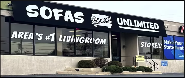 After 31 years, Sofas Unlimited is going out of business. Sofas Unlimited owner Jack Lashay is retiring.