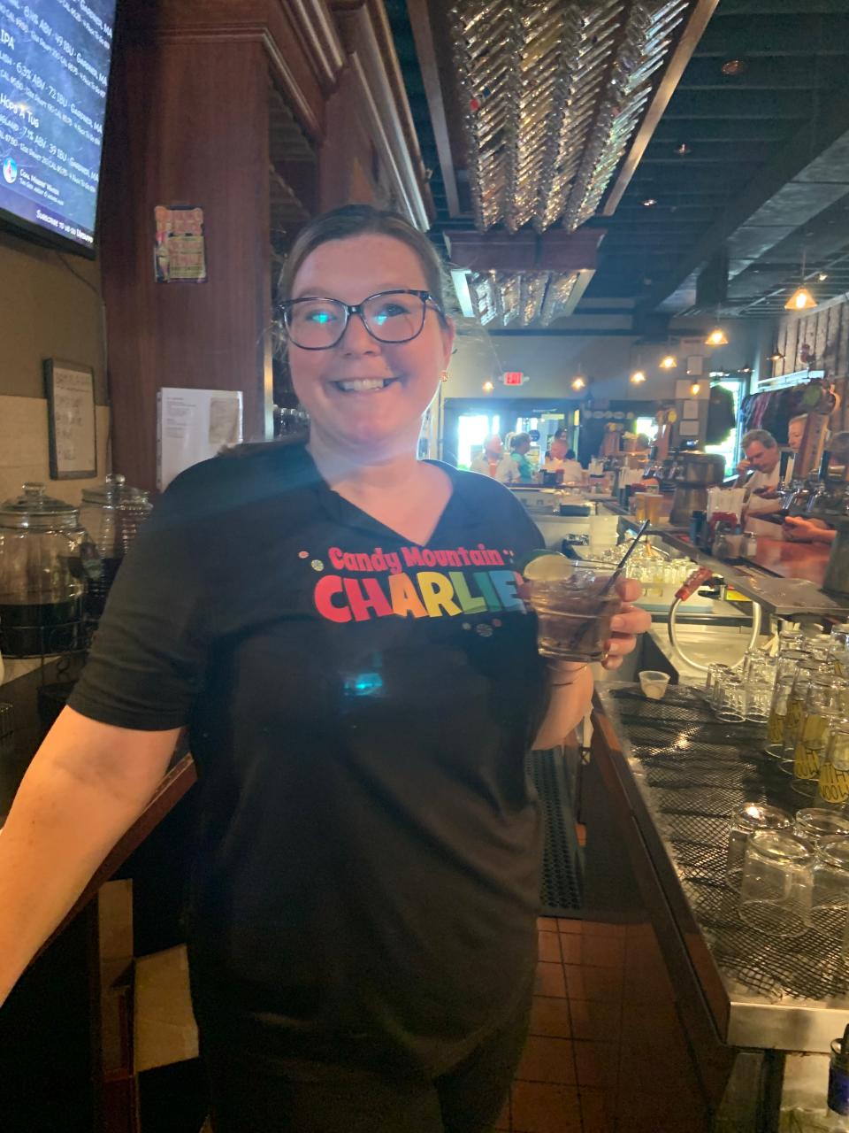 Lauren Porter is a bartender at the Gardner Ale House.