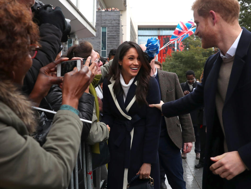 During a visit to Birmingham in March 2018