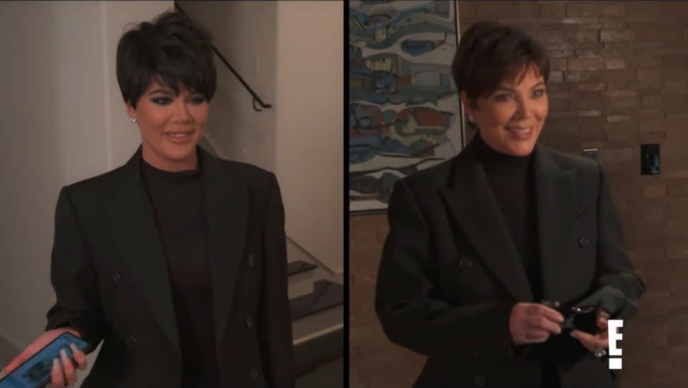 Khloe Kardashian and Kris Jenner