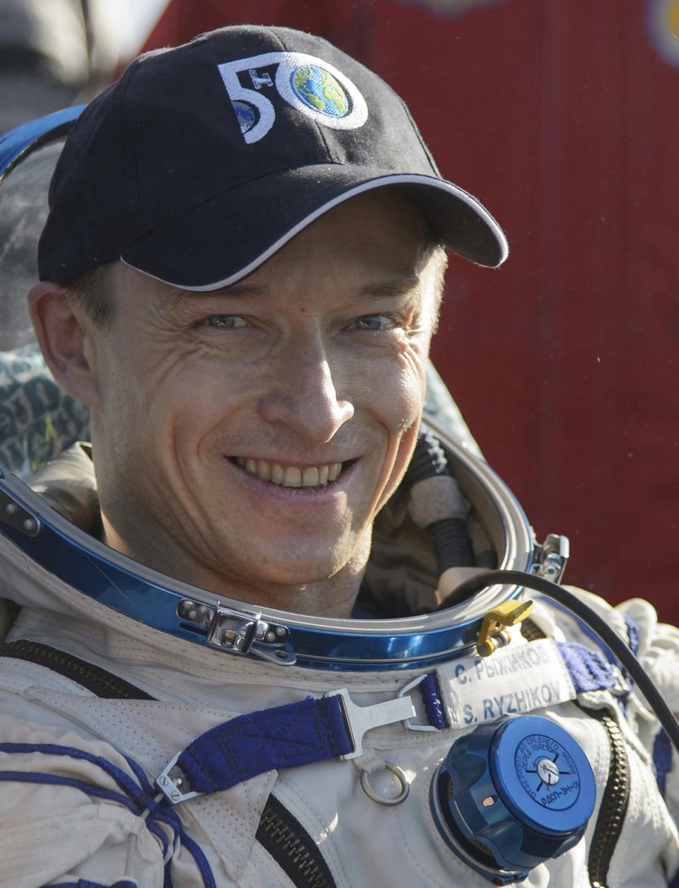 Russian cosmonaut Sergey Ryzhikov