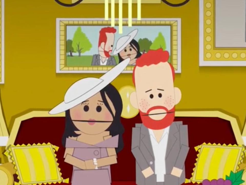 ‘South Park’ se burló de Harry y Meghan en un episodio reciente (Paramount Plus)