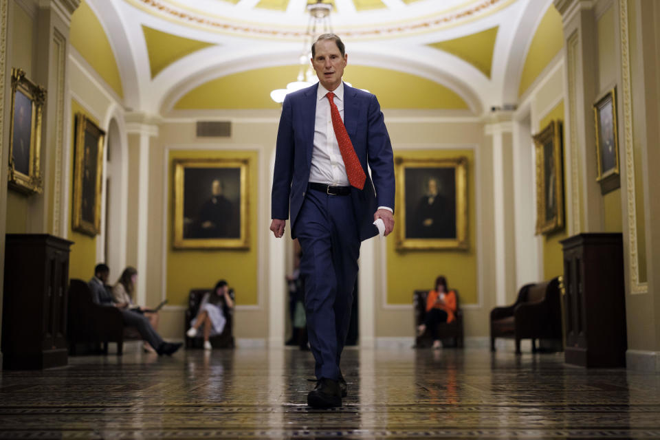 Sen. Ron Wyden at the Capitol on Thursday, June 1, 2023. / Credit: Ting Shen/Bloomberg via Getty Images