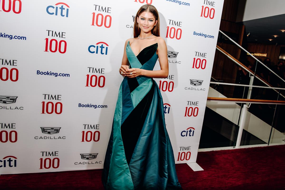 Zendaya Wears Vintage Bob Mackie at Time 100 Gala