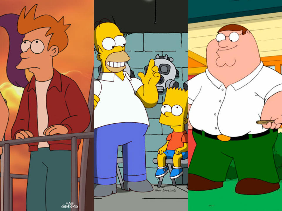 Futurama / The Simpsons / Family Guy