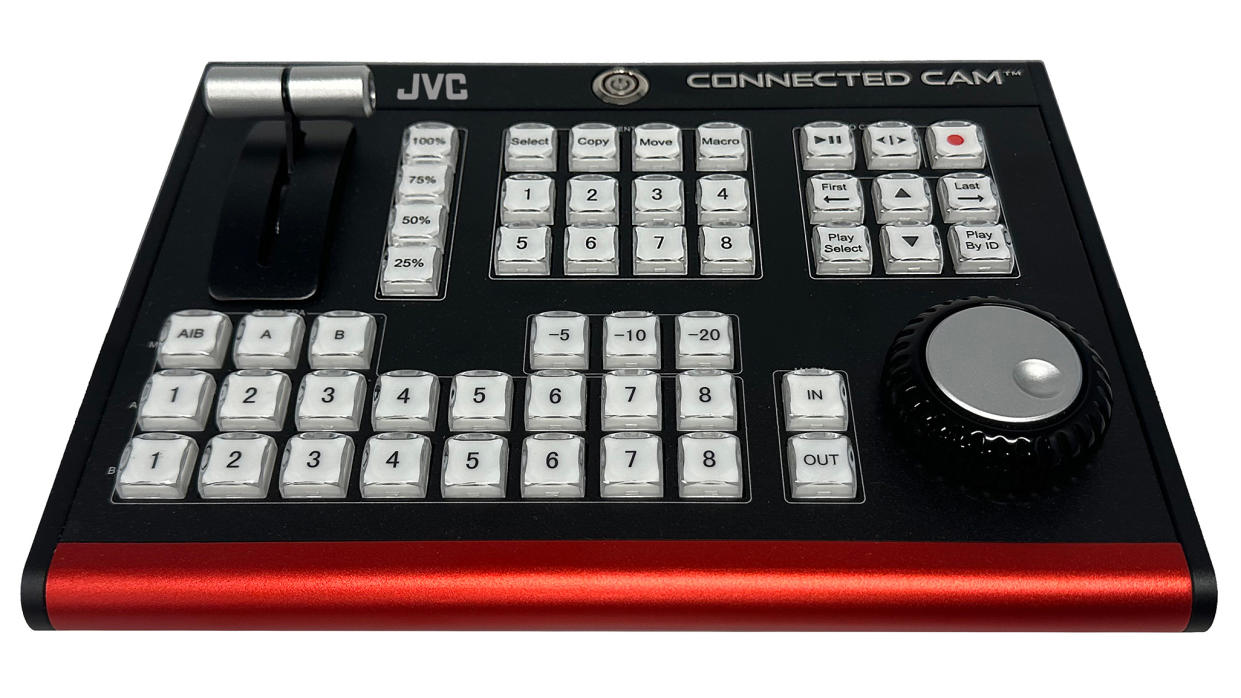  The new JVC switchboard for sports replays. . 