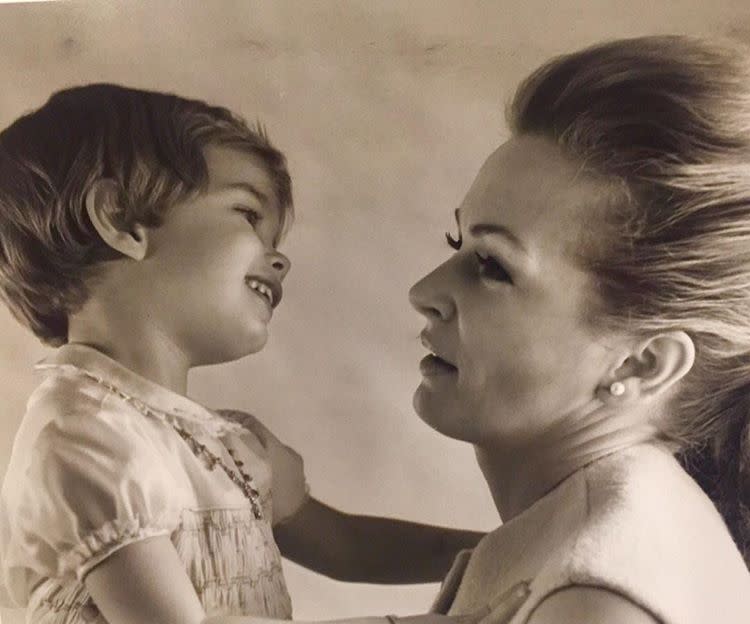 <p>The model turned actress — who has two daughters of her own — shared a photo of her as a little girl looking adoringly at her mom, Teri: “Pure adoration! I love you Mom. (Photo: <a rel="nofollow noopener" href="https://www.instagram.com/p/BUE5K50Aqve/" target="_blank" data-ylk="slk:Brooke Shields via Instagram;elm:context_link;itc:0;sec:content-canvas" class="link ">Brooke Shields via Instagram</a>) </p>