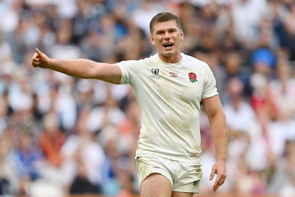 Owen Farrell has been representing England on the international stage for more than 10 years  (Getty)
