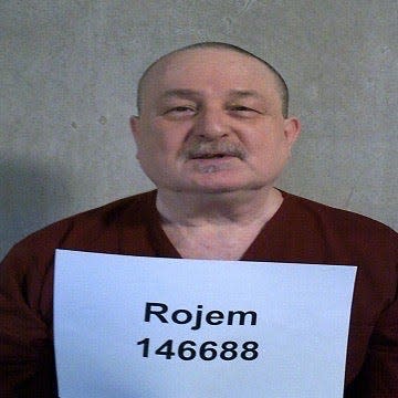 Richard Rojem on Feb. 11, 2023. He was convicted in 1985 of murdering, raping and kidnapping 7-year-old Layla Cummings.