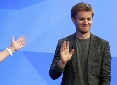 Former Formula One driver Nico Rosberg of Germany attends the World Economic Forum (WEF) annual meeting in Davos, Switzerland January 20, 2017. REUTERS/Ruben Sprich