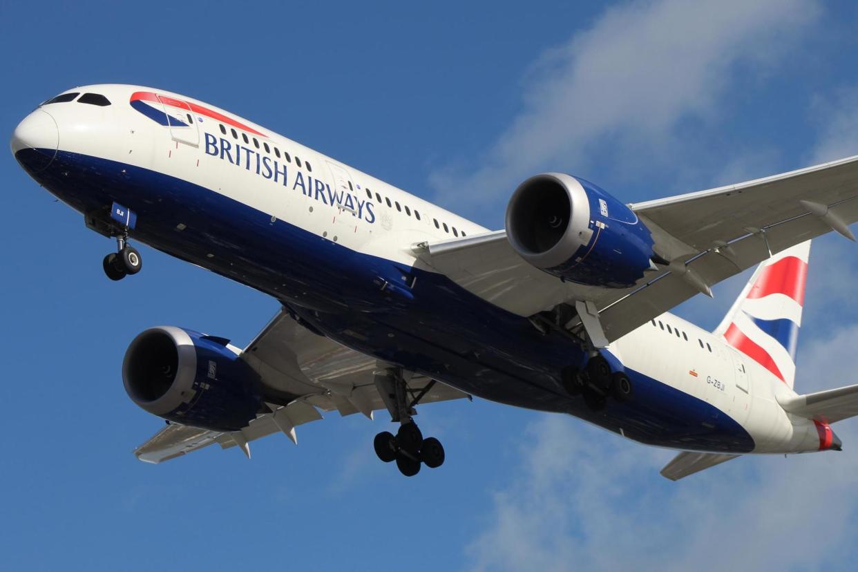 Skeleton service: British Airways is operating only around 5 per cent of its normal network: Matt Carter/@matt_carter787