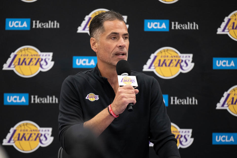 洛杉磯湖人總管Rob Pelinka。（Photo by David Crane/MediaNews Group/Los Angeles Daily News via Getty Images）