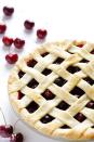 <p>Pass the vanilla ice cream, plz.</p><p>Get the recipe from <a href="http://www.gimmesomeoven.com/cherry-pie/" rel="nofollow noopener" target="_blank" data-ylk="slk:Gimme Some Oven;elm:context_link;itc:0;sec:content-canvas" class="link ">Gimme Some Oven</a>.</p>