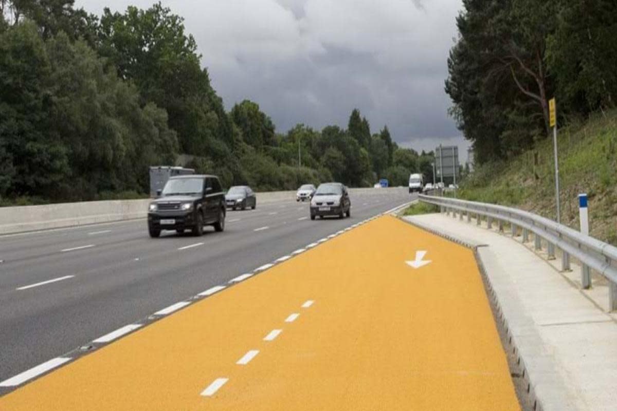 An emergency area on a smart motorway <i>(Image: National Highways)</i>