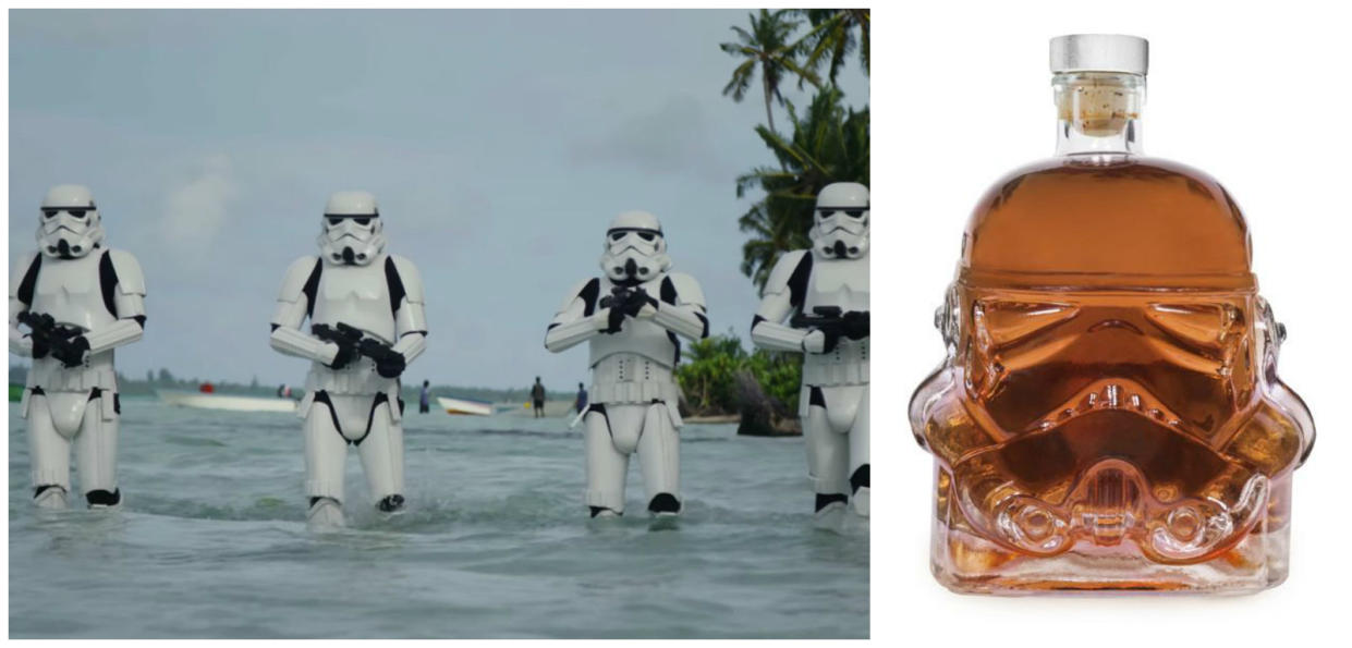 Go ahead and buy this “Star Wars” Stormtrooper decanter *immediately*