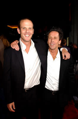 Director Peter Berg and producer Brian Grazer at the Hollywood premiere of Universal Pictures' Friday Night Lights