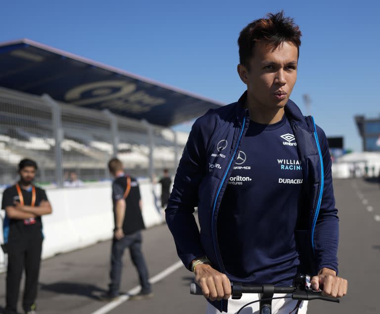 El piloto de Williams Alex Albon