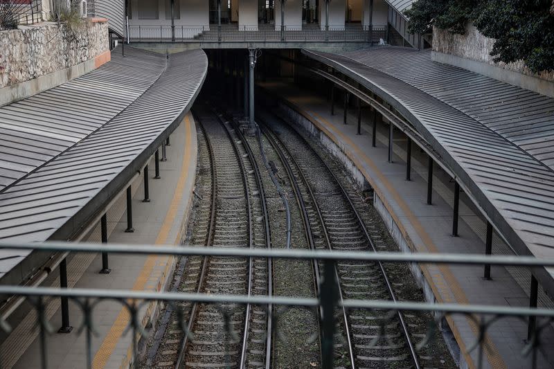 Greece's unions calls one-day strike to mark train crash anniversary and demanding pay rises