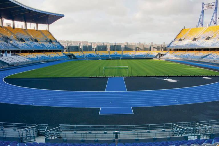 El estadio Ibn Battouta, en Tánger